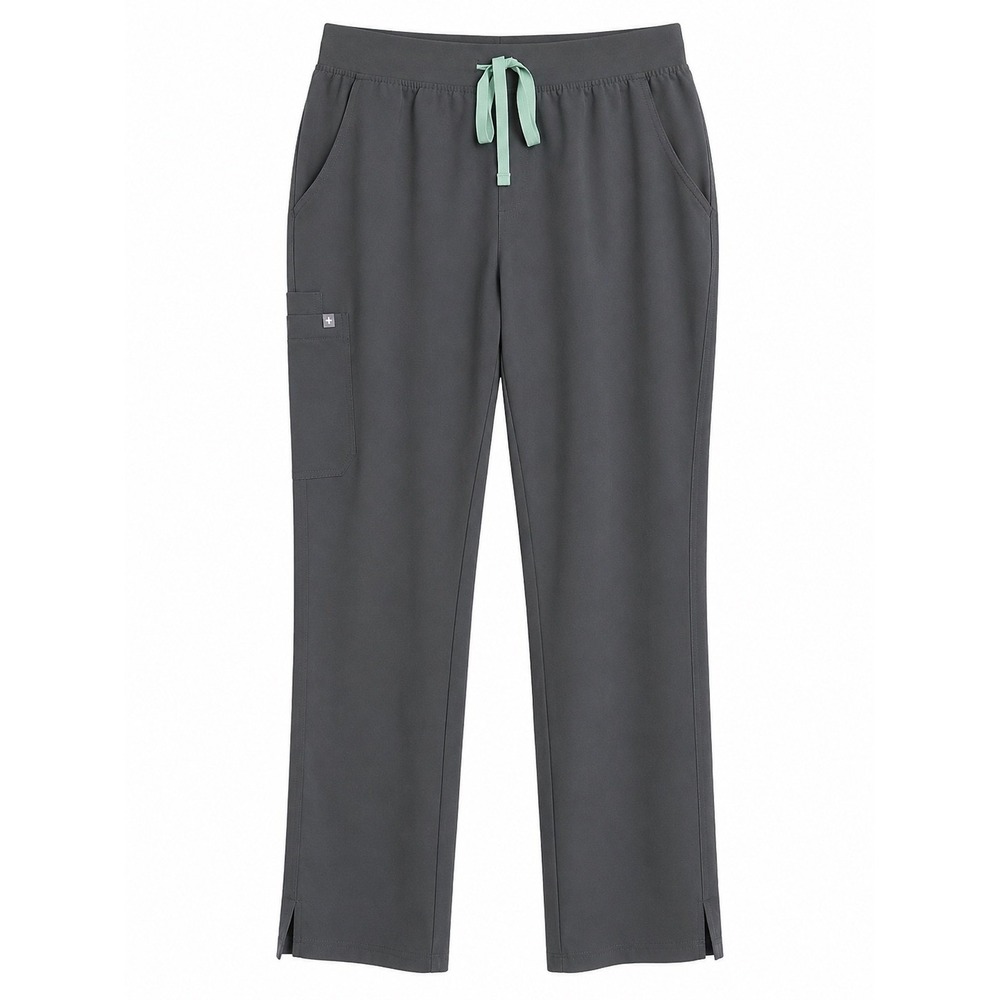 FIGS Scrub Pants XXLT Olive Green Straight Leg Stretch Cargo Medical Uniform